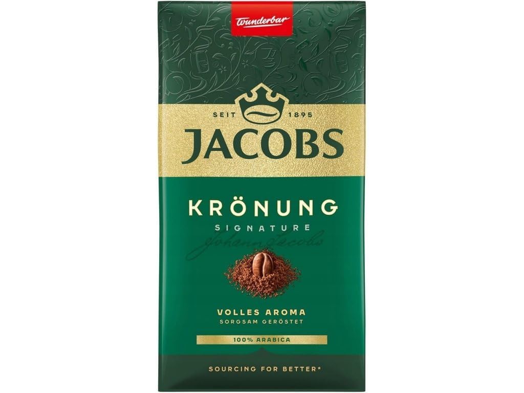 Jacobs Kronung Ground Coffee 2x500g by Mazovia Brands