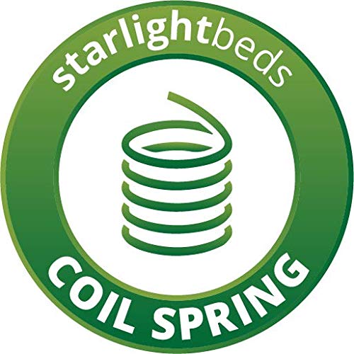 Starlight Beds Midnight Shorty Mattress Hybrid Sprung and Foam Layer