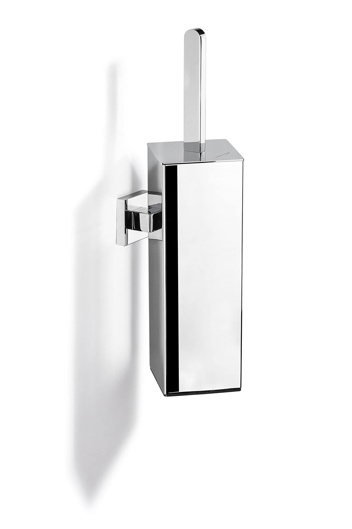 Sagittarius One 360S1 Silicone Toilet Brush with Holder, Hygienic Durable Bristles, SUS304 Stainless Steel Holder, Modern Design, Chrome
