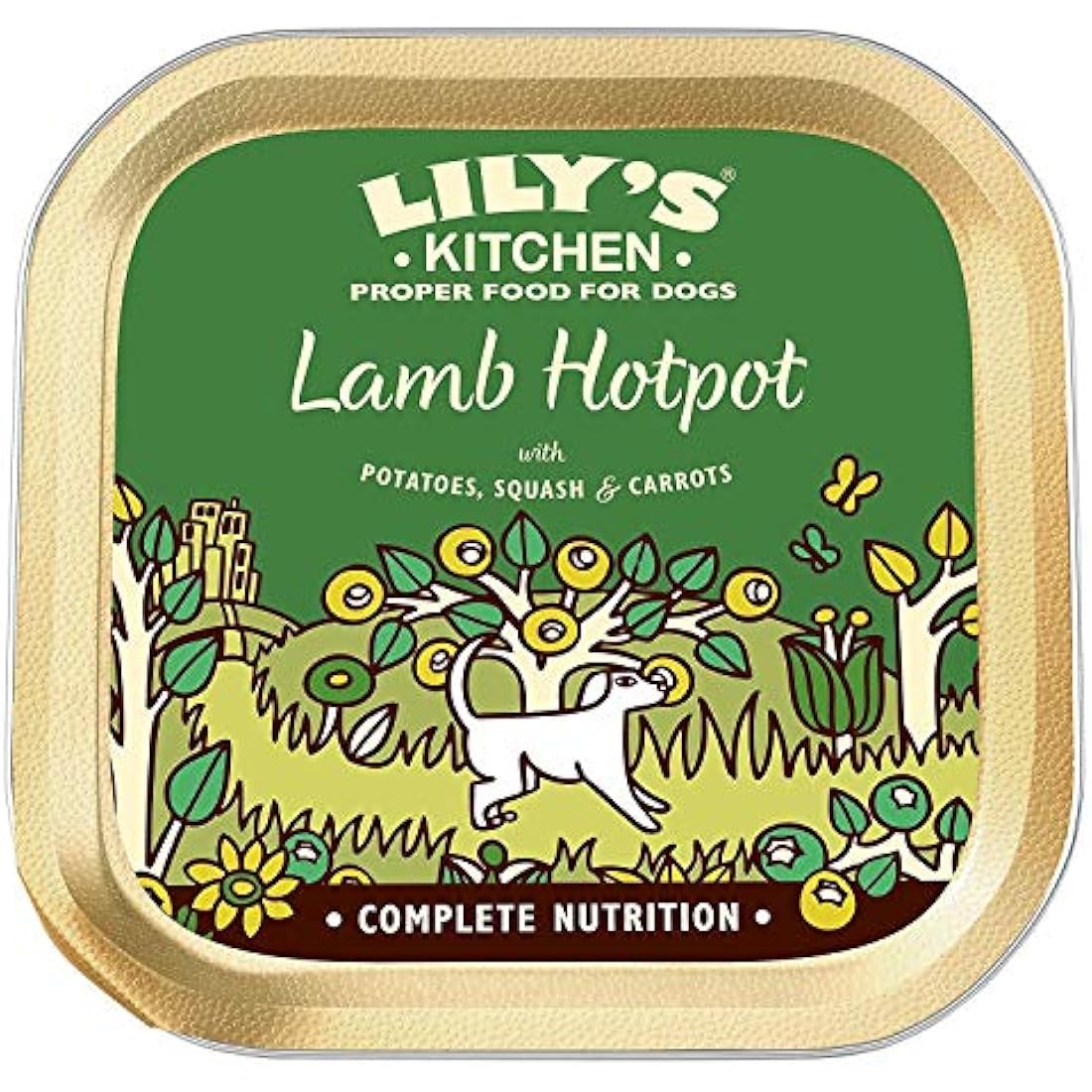 Lily's Kitchen Lamb Hotpot - Complete Natural Adult Dog Food Wet (10 x 150g Trays)