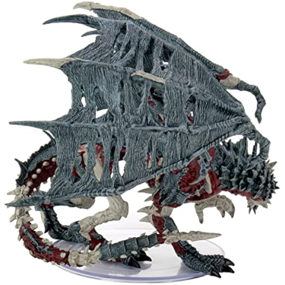 WizKids Dungeons and Dragons Icons of the Realms - Boneyard, Adult Green Dracolich, DnD Miniatures