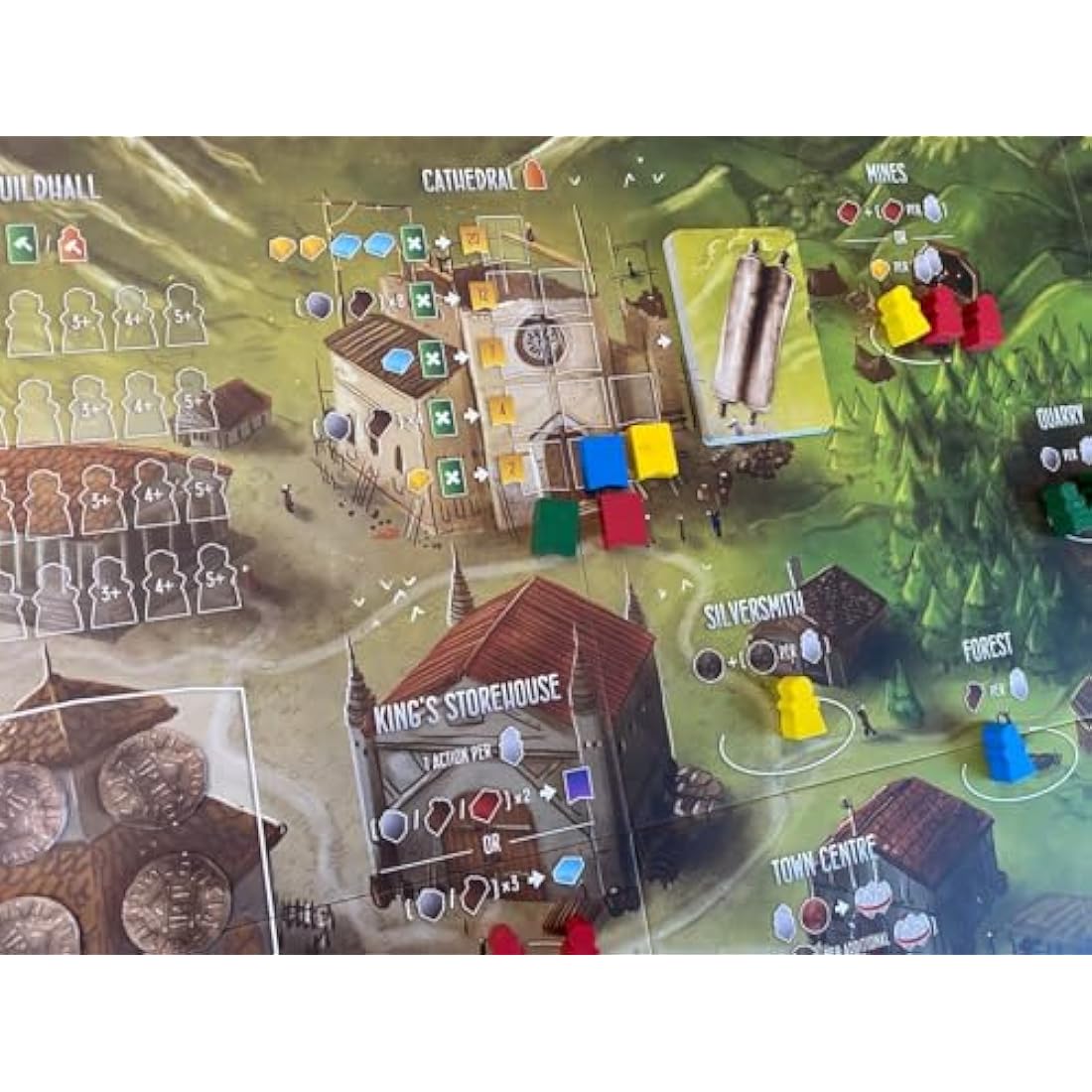 Renegade Game Studio | Architects of the West Kingdom | Board Game | Ages 12+ | 1 to 5 Players | 60 to 80 Minutes Playing Time