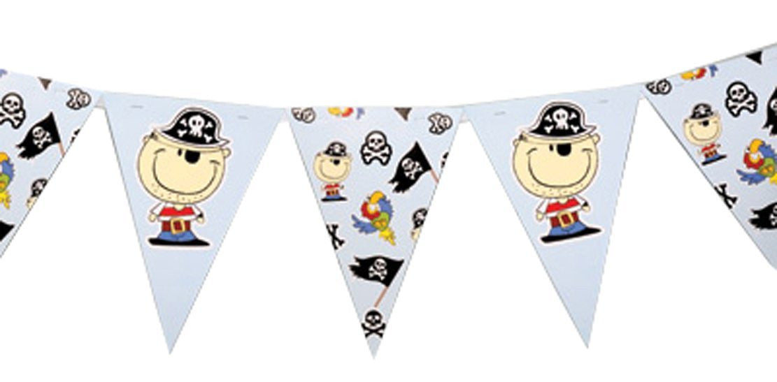 Pirate design bunting - 3m