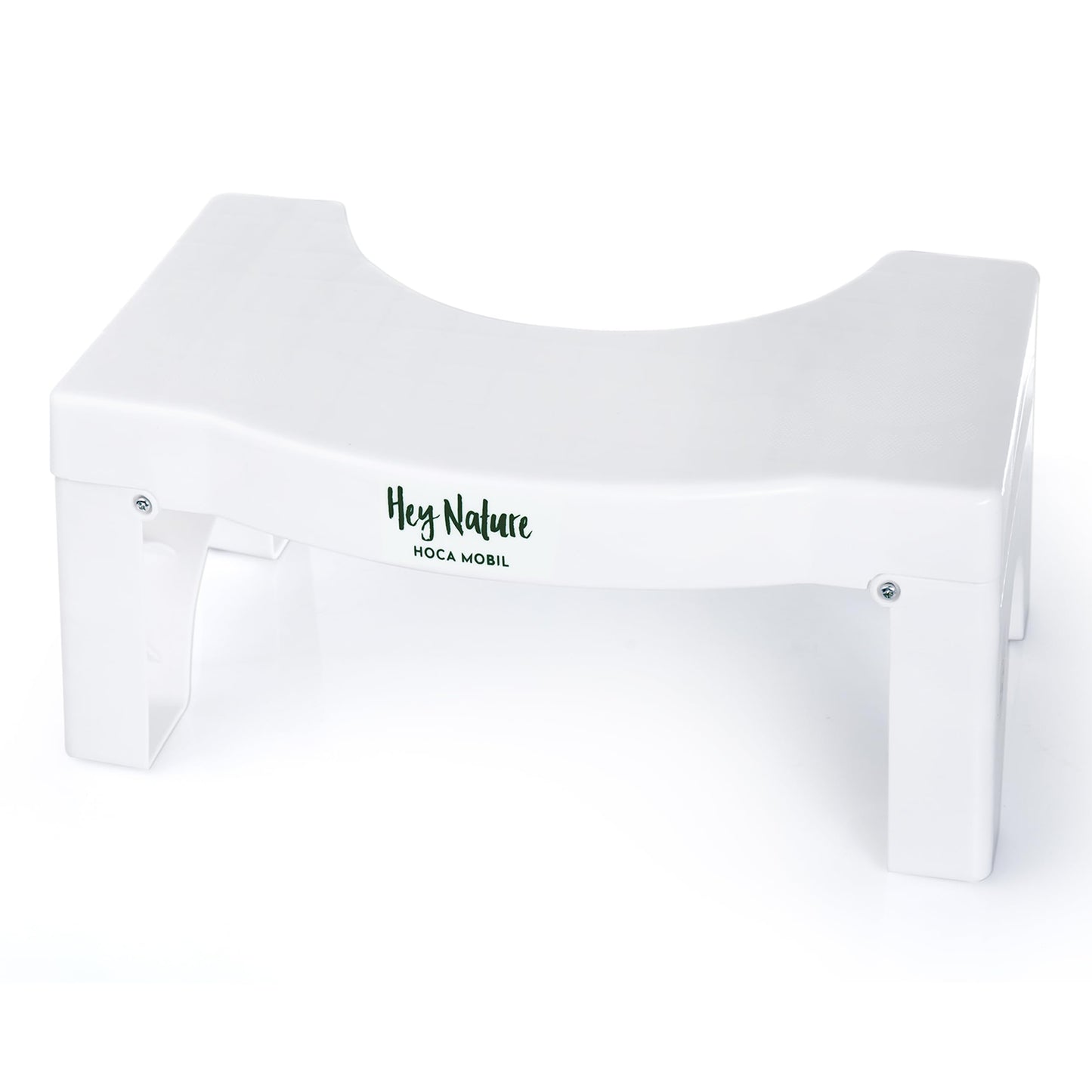 Hey Nature Hoca Folding Toilet Stool, Poop Stool for Adults. Foldable Step Stool for Bathroom, Natural Help with Flatulence, Constipation, Against