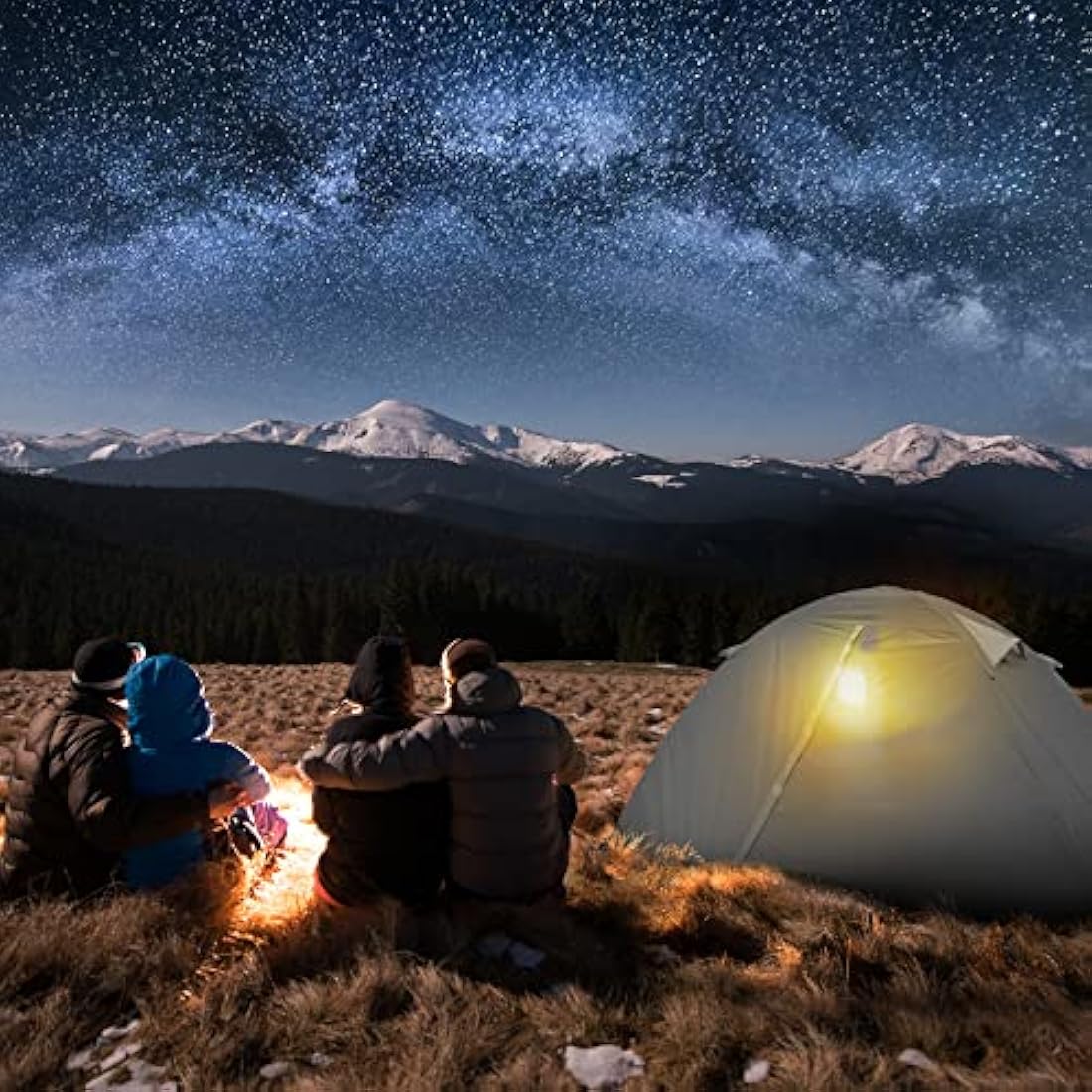 Bessport Tent 1 & 2 & 3 Person Ultralight Camping Tents, 3-4 Season Waterproof & Windproof Dome Tent, Small Pack Size, Suitable for Adults, Hiking, Camping, Outdoor