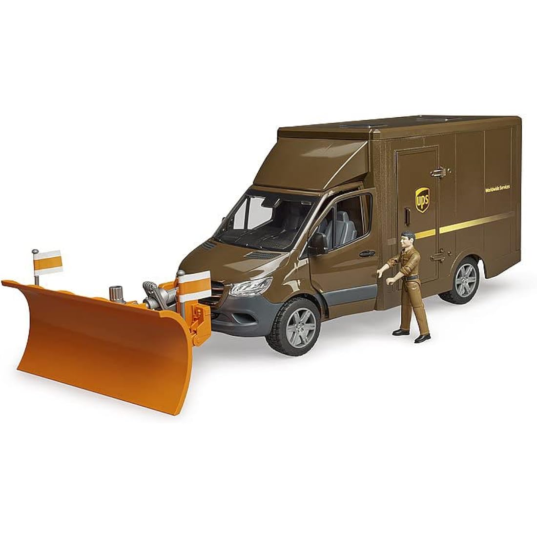 Mercedes Benz Sprinter Delivery Van with Pallet Mover and Driver - UPS