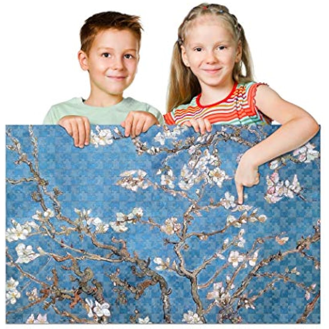 Lavievert Puzzle Saver Peel & Stick Adhesive Paper Jigsaw Puzzle Glue Best Way to Preserve Your Finished Puzzle - 14 Sheets