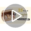 RLAVBL 25 Pack 178x127x51 mm (7x5x2 in) Shipping Boxes Small Brown Corrugated Cardboard Box for Packing Mailing