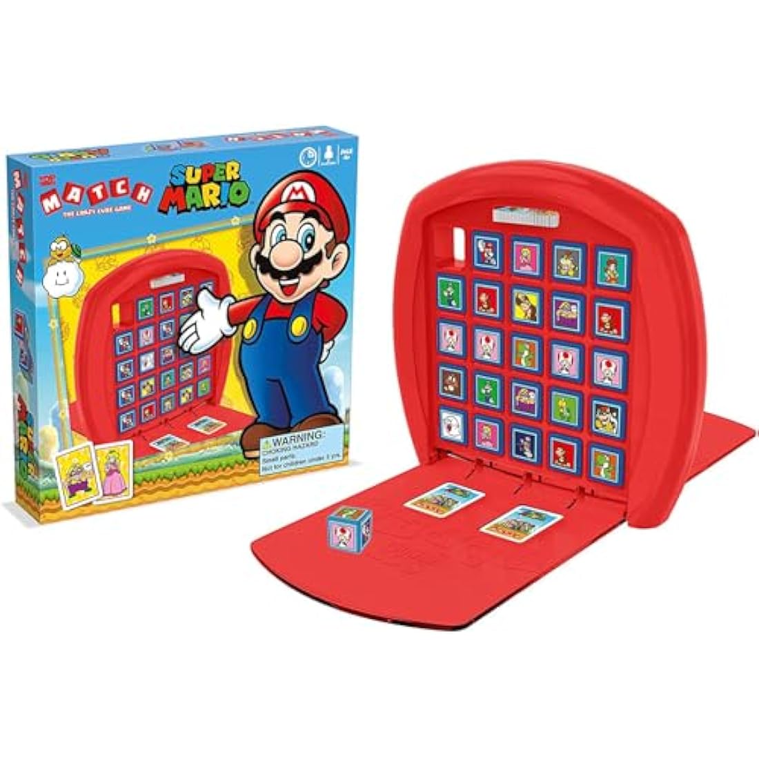 Winning Moves Match - Super Mario - Super Mario Merch - Alter 4+ - Multilingual