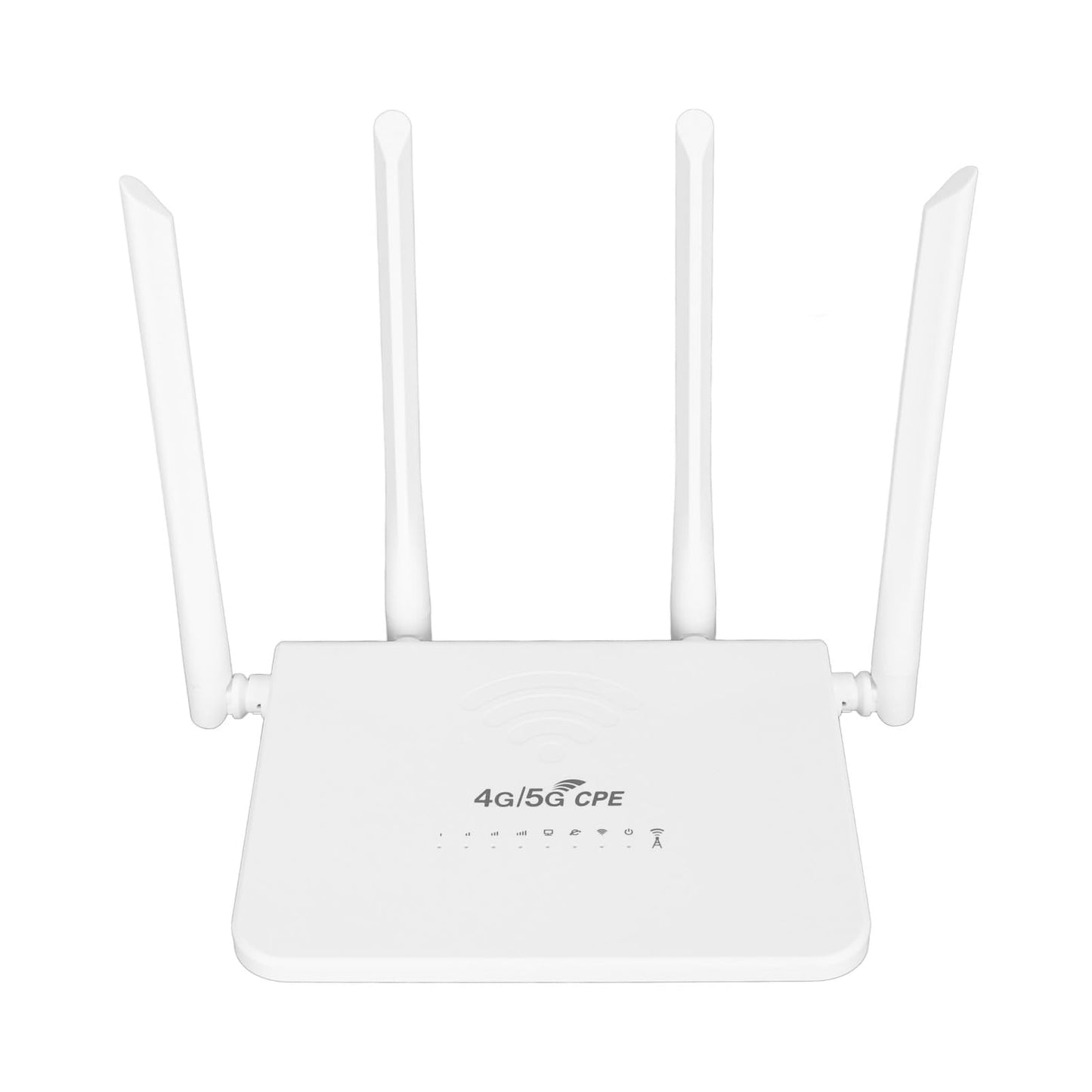 Wireless Router, 4G LTE CPE R103 5M 300Mbps 100?240V Unlock Mobile WiFi Hotspot Internet Router, with SIM Card Slot 4 5dBi Antennas, for Asia (UK