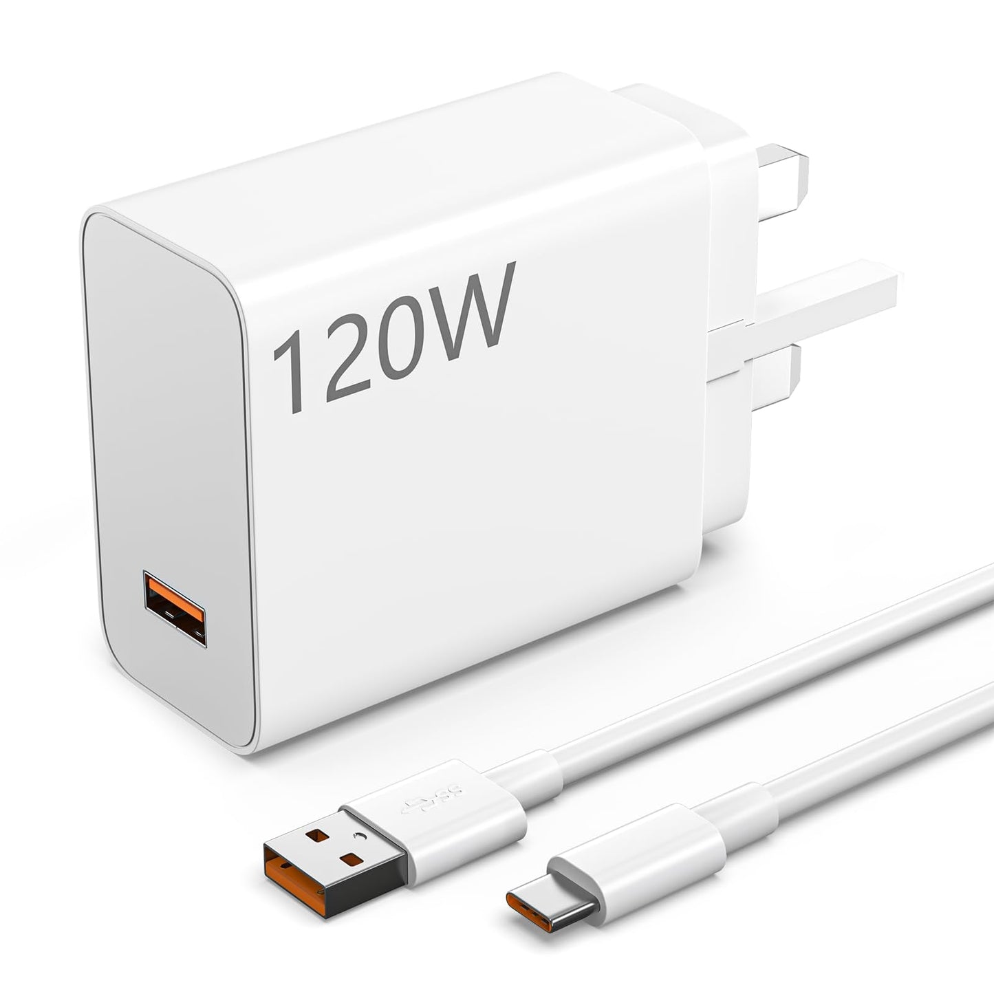 120W USB C charger, Fast Turbo Charger for Xiaomi 15 14 13 12 13T 12T 12s Pro Redmi K80 K70 K60 Pro Redmi Note 12 11 Pro Plus Black Shark 4 5 Poco X5