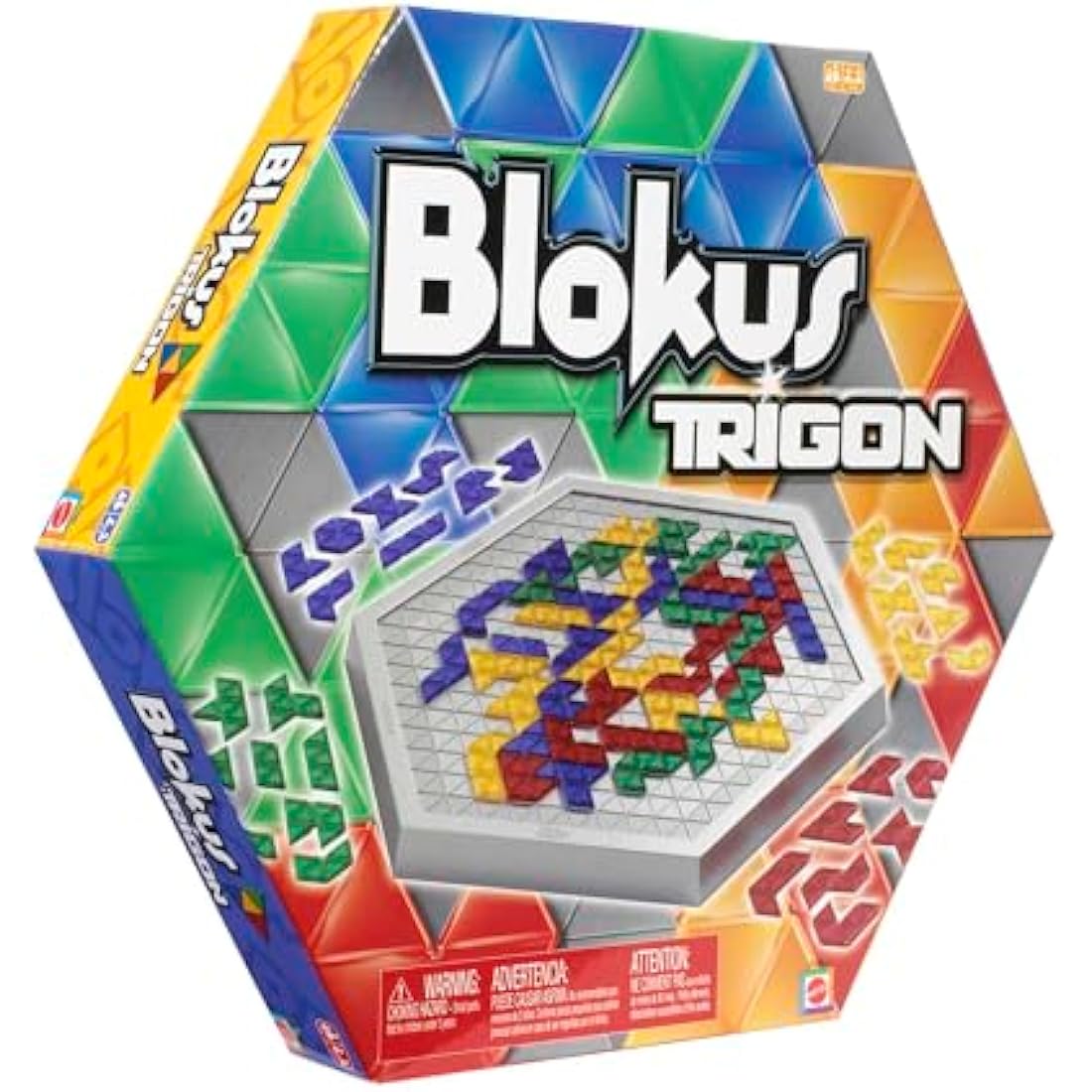 Blokus Trigon Board Game, Family Game for Kids and Adults, Use Strategy to Block Your Opponent, Easy to Learn, R1985