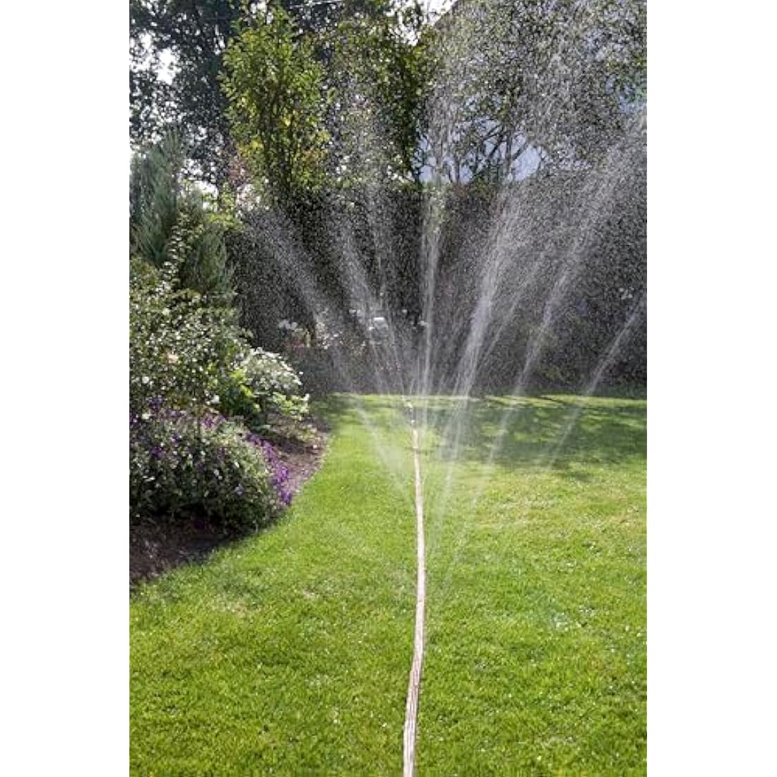Gardena Hose Sprinkler: Sprinklers for Narrow beds and Zones, Planting Gentle Spray, Suitable to Many Possible Gardena Ports, Individual Length Adjustment, 7.5m, Orange (995-20)