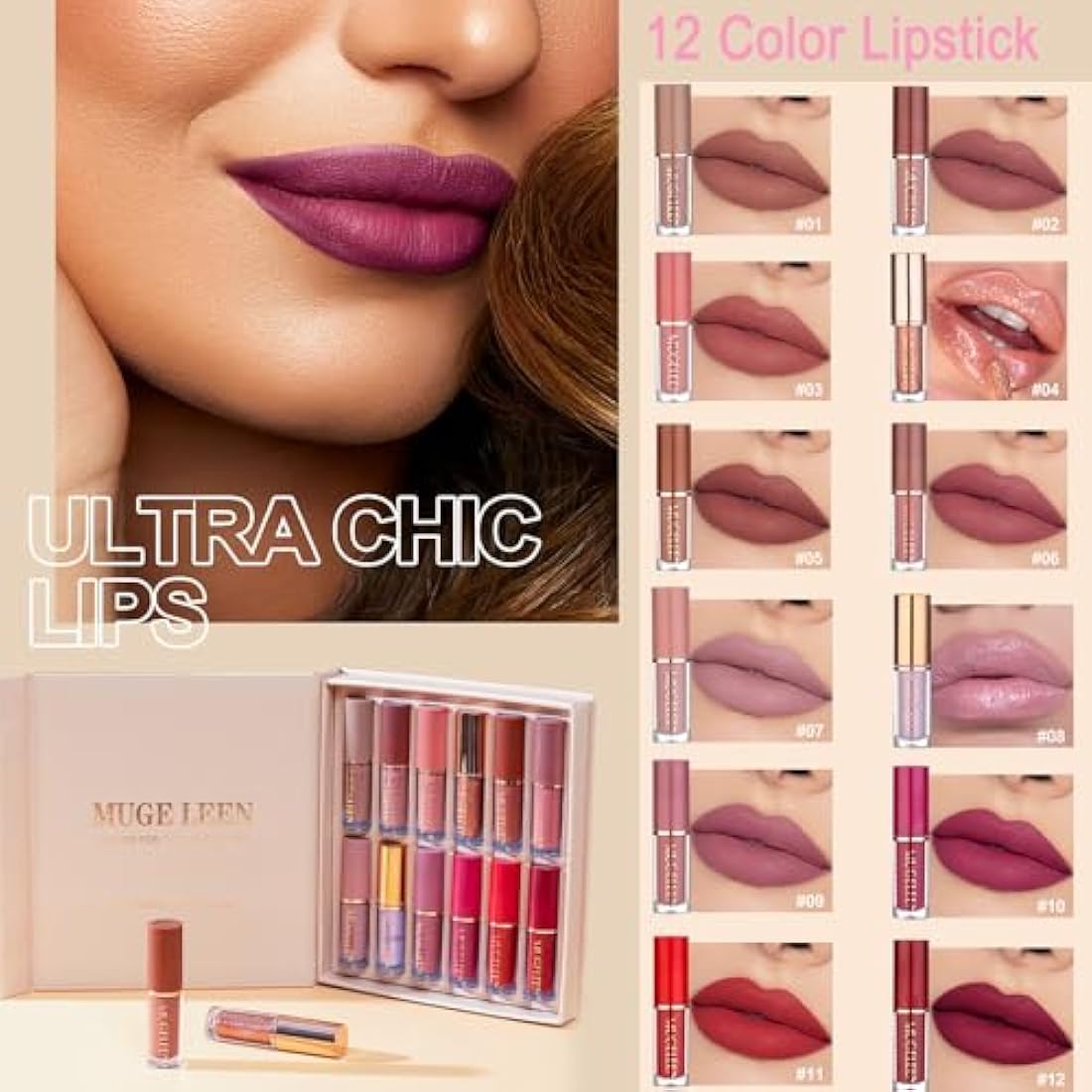 Make up Set, Ruicen Makeup Kit for Women and Teenages, Makeup Set Full Kit, Make up Sets Includes Foundation 40 Color Eyeshadow Microblading Eyebrow Pen etc Cosmetic Make Up Starter Kit