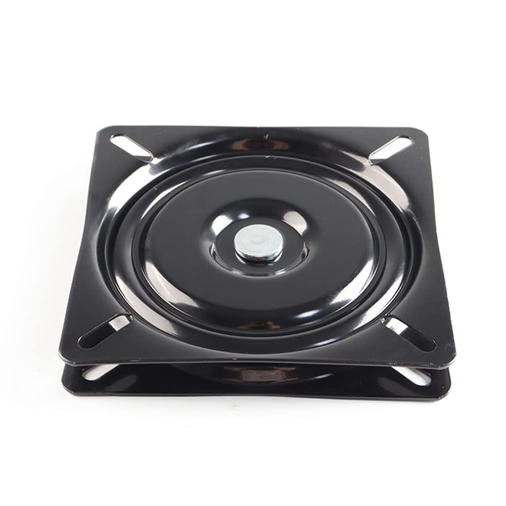 Lokatall 6 Inch Seat Swivel Plate, Bar Stool Swivel Plate, Square Heavy Duty Turntable Bearing Plate Steel Ball Bearing 360° Rotating Seat Base Plate