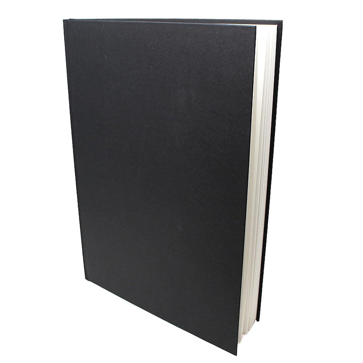 Artway Studio ? Casebound A3 Sketchbook ? Portrait - 80 Sides/40 Pages of 170gsm Cartridge Paper ? Black Hardback Sketchbook