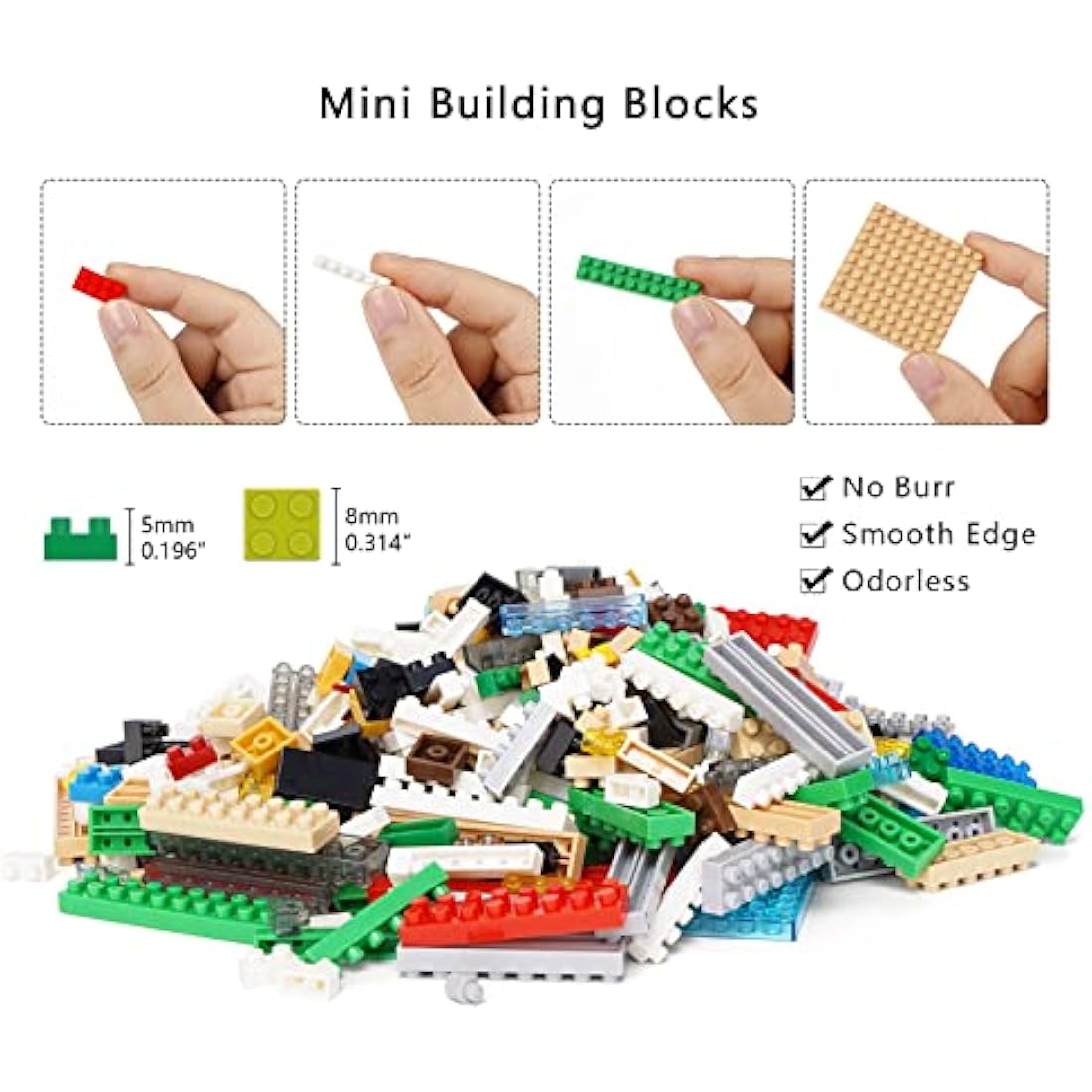 LULUFUN Smolny Cathedral Building Block Set, World Famous Architecture Model Toys, Micro Mini Blocks Kit for Hobbyists, Gift for Adults and Children 3737pcs