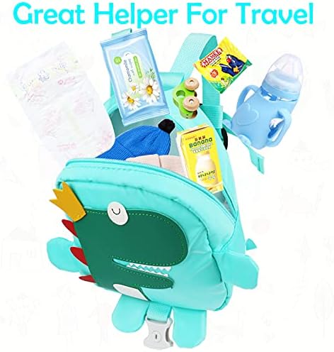 Toddler Anti-Lost Harness Backpack, Yuepin Cute Owl Baby Backpack with Safety Leash for Age 1-5 Years Old Kids