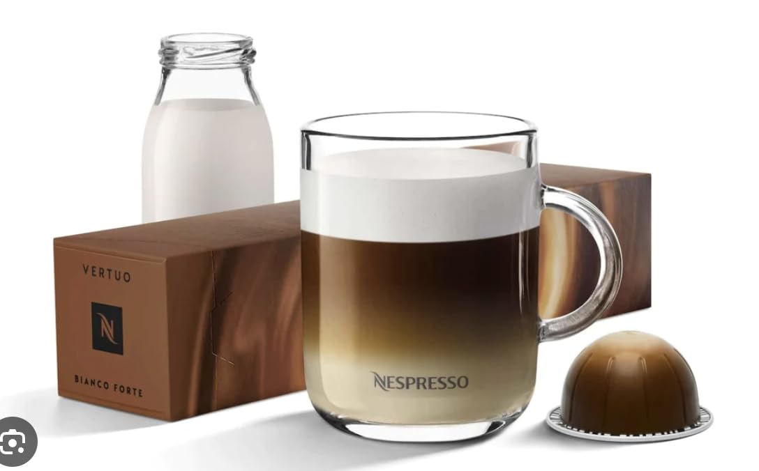 VERTUOLINE Barista Creations : 30 X Bianco Forte Coffee Capsules