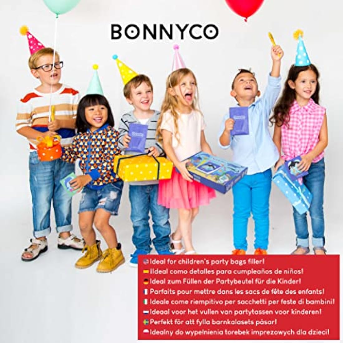 BONNYCO Invisible Ink Pen and Notebook, Pack 32 Sea Animals Ocean Party Bags Fillers, Pinata Toys | Birthday Decorations | Stocking Fillers for Kids Birthday | School Prizes, Gifts for Children