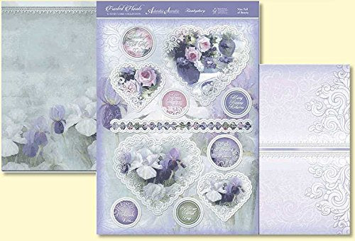 frosted florals a vase full of beauty topper set