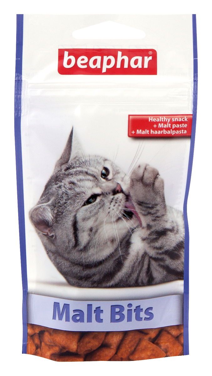 Beaphar Cat Malt-bits 35g - Case of 18