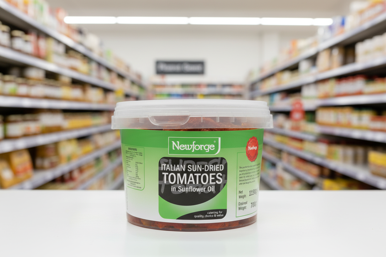 Newforge Italian Sun Dried Tomatoes In Sunflower Oil 1150G
