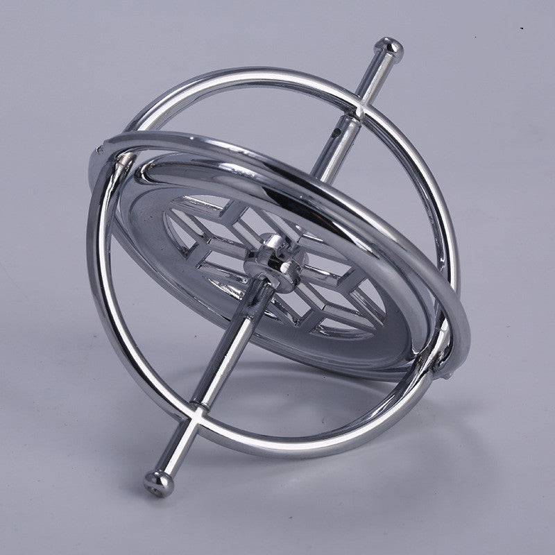 Creative Scientific Learning Metal Finger Gyroscope Gyro Top Pressure Relieve Classic Toy Educational Toy For Children