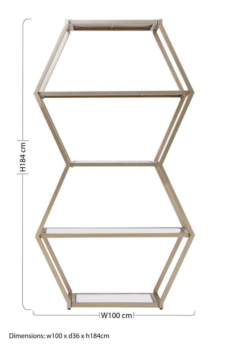 Roana Hexa Shelf Unit