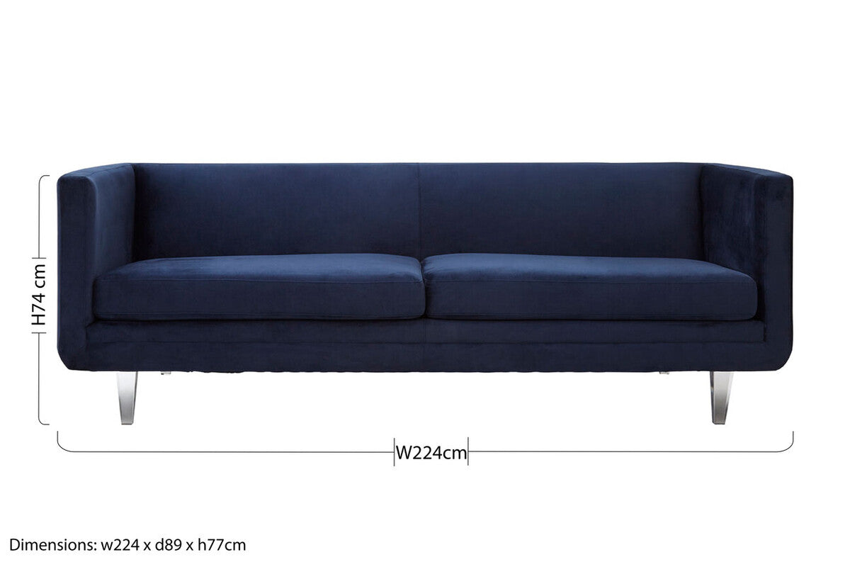 Dark Blue Sofa, Pinner
