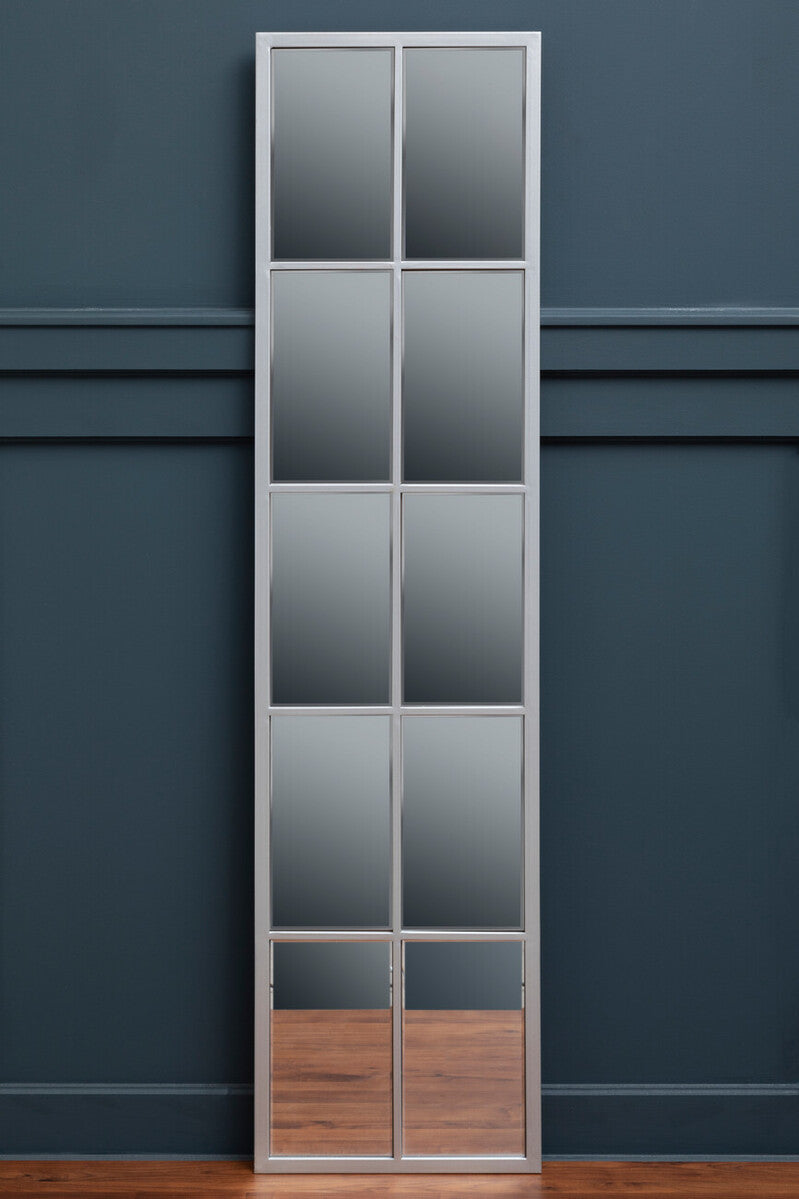 Tall Window Pane Wall Mirror | Descartes