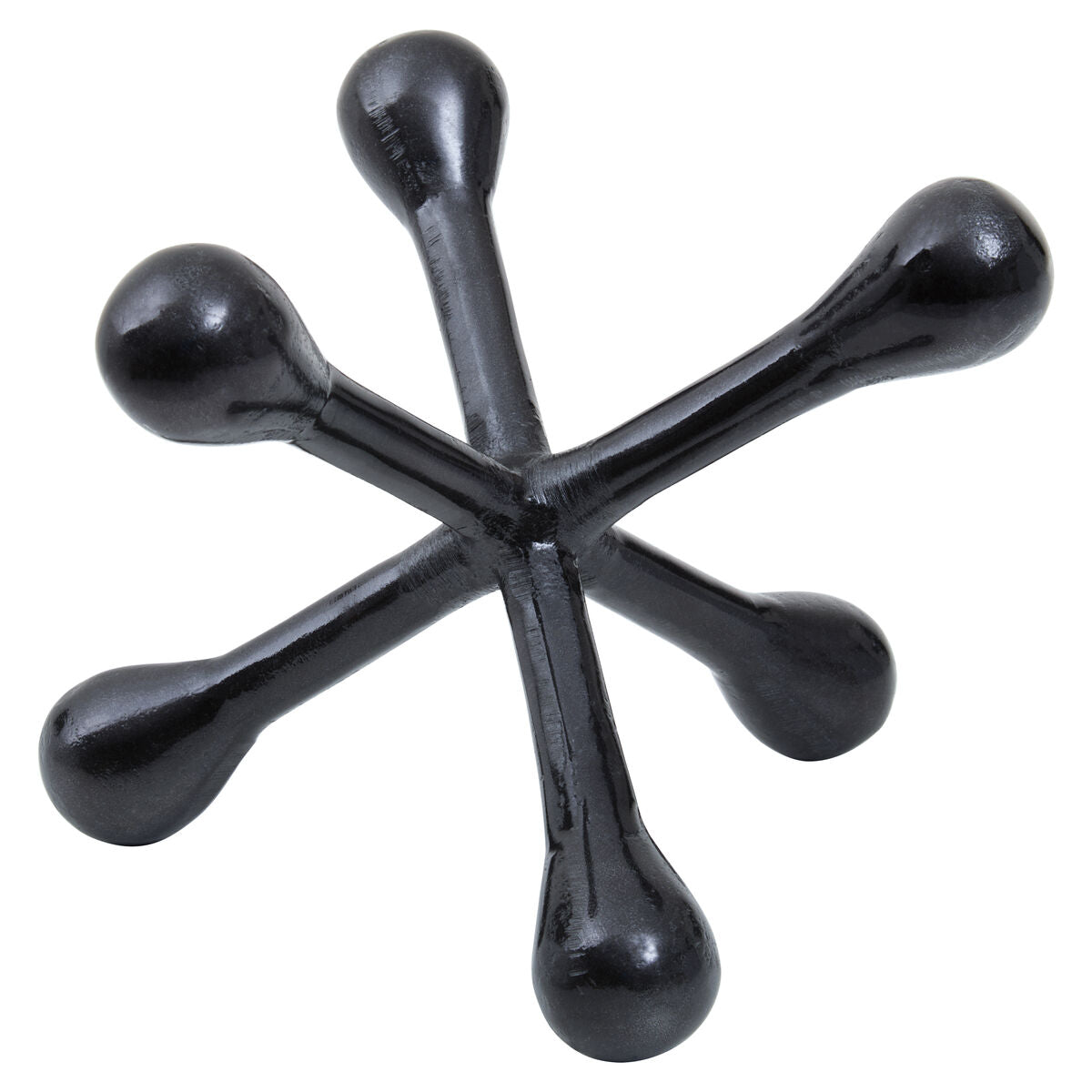 Black Nickel Finish Jack Sculpture | Prato