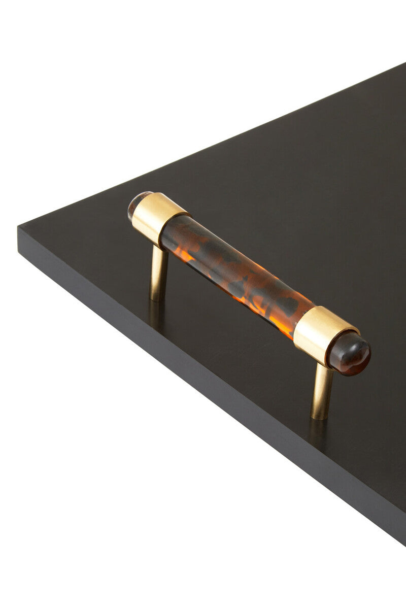 Rectangular Tortoise Shell Tray | Roma