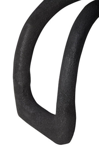 Textured Black Sculpture | Deriva