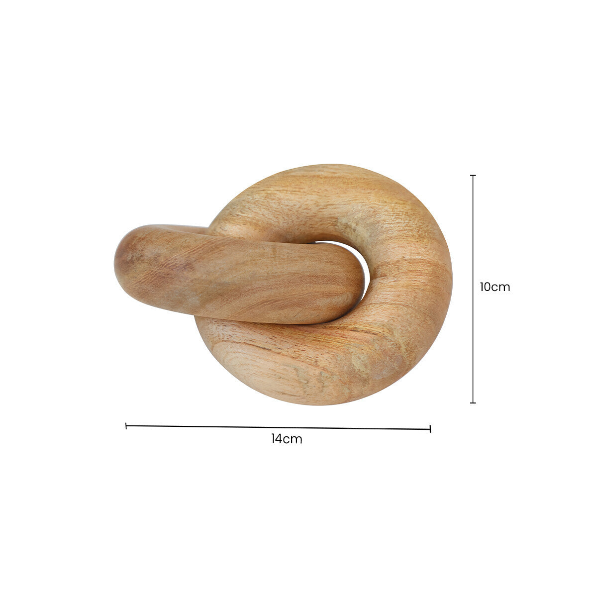 Natural Wood Small Knot Decor | Cato
