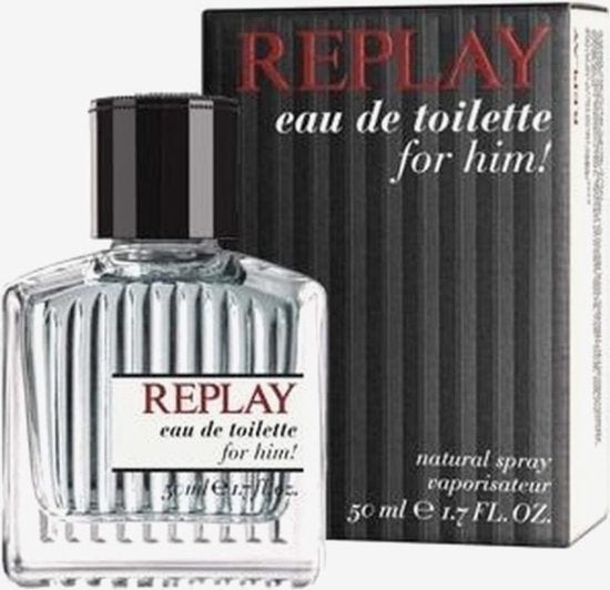 Replay For Him Eau de Toilette 50ml Spray