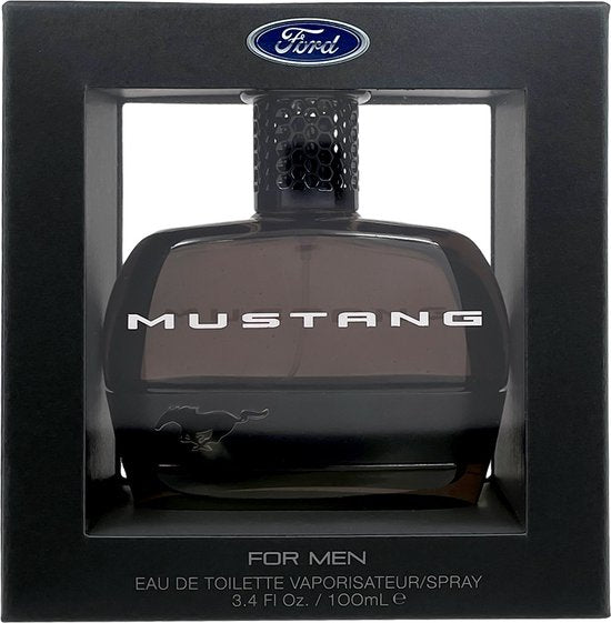Mustang Black Eau de Toilette 100ml Spray Men's Fragrance