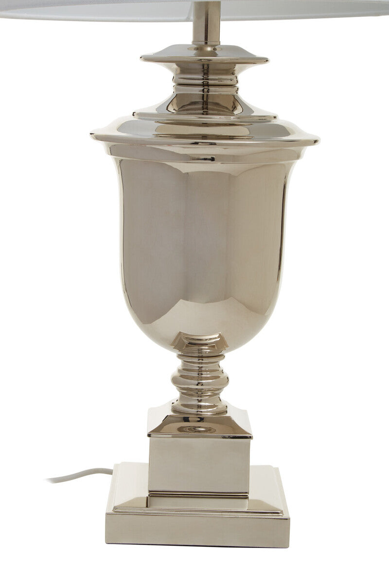Saylor 76Cm H Table Lamp Nickel Fin