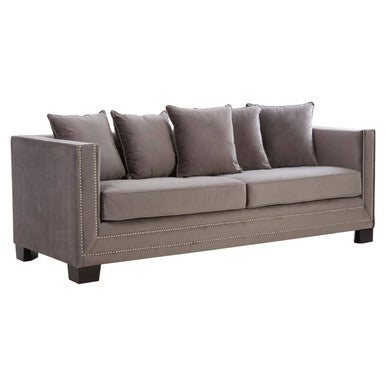 3 Seater Viola Grey Sofa, Sofia