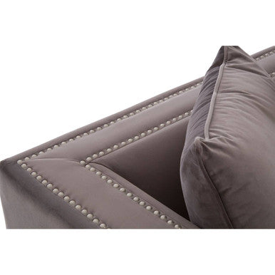 2 Seater Viola Brown Sofa, Sofia
