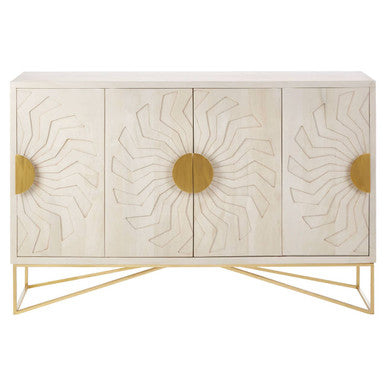 Sadras White Wash Mango Wood Sideboard