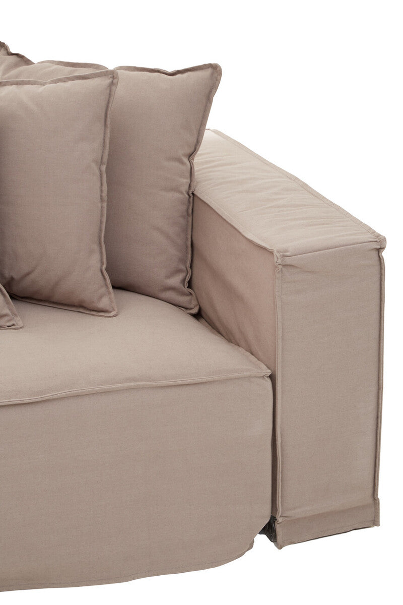 3 Seater Grey Sofa, Marseille