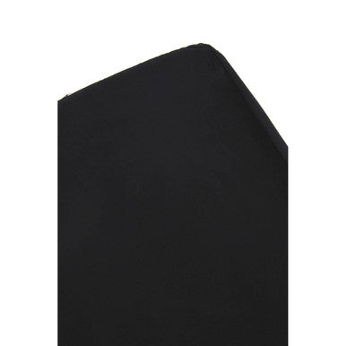 Hagen Black And Silver Square Stool