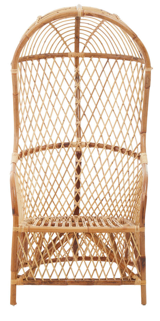 Manado High Back Natural Rattan Chair