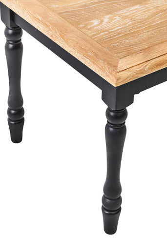 Kensington Townhouse Antique Grey Oak Wood Side Table