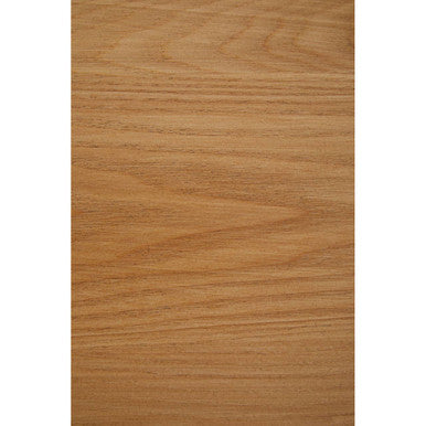 Natural Oak Top Coffee Table with Lower Shelf White Birch Wood Base, Parkside