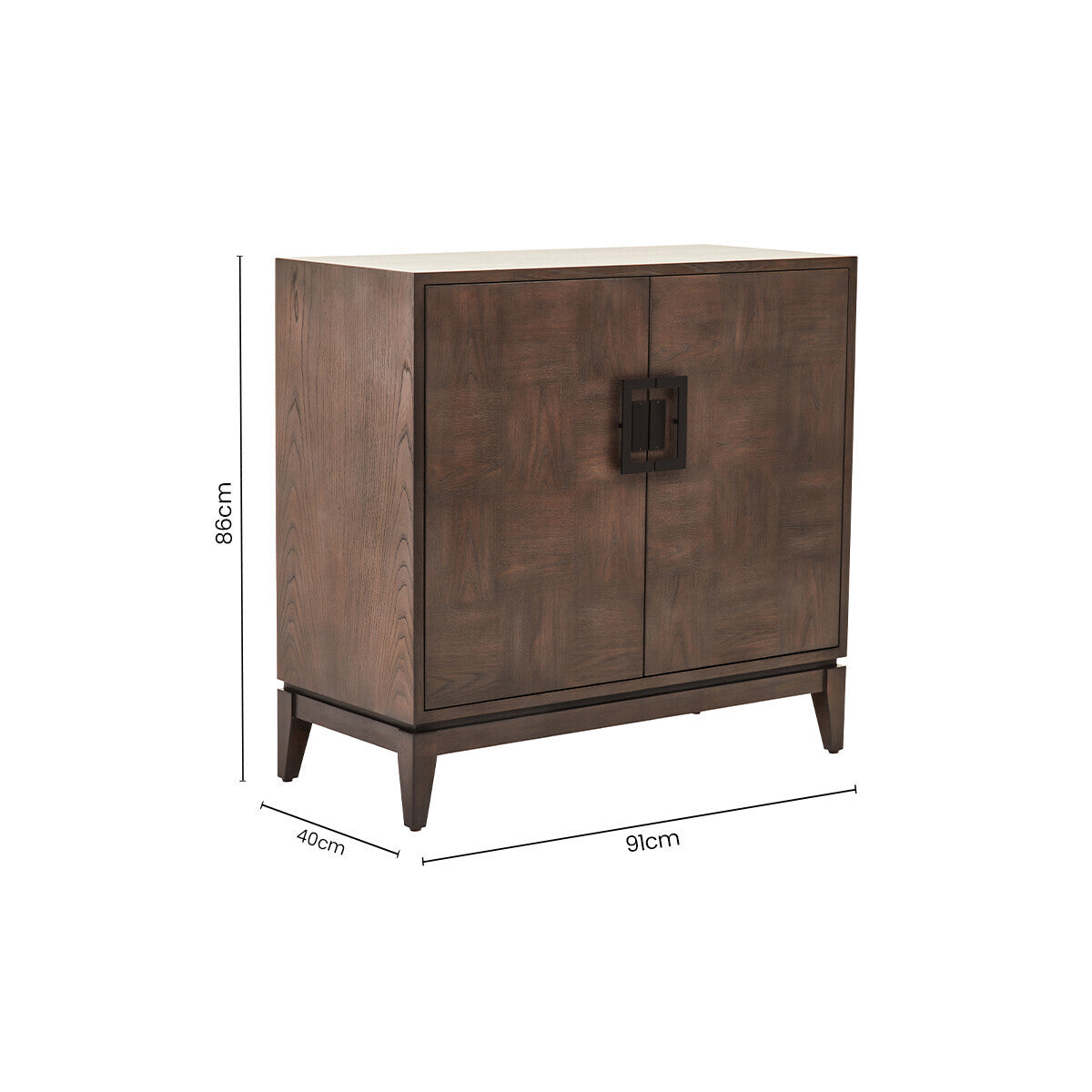 Dimaro Antique Grey Two Door Sideboard