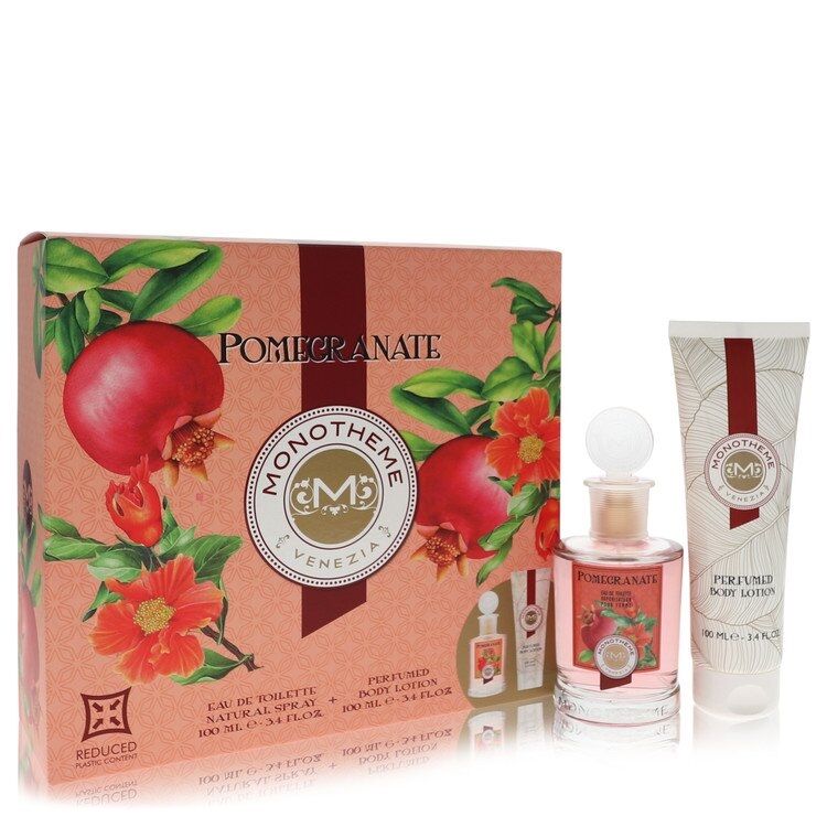 Monotheme Pomegranate Gift Set 100ml EDT + 100ml Body Lotion Women's Fragrance