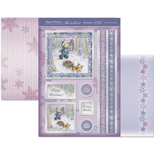 hunkydory magical christmas presents from puppy