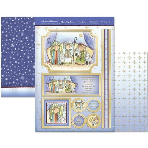 hunkydory collection magical christmas little shepherds